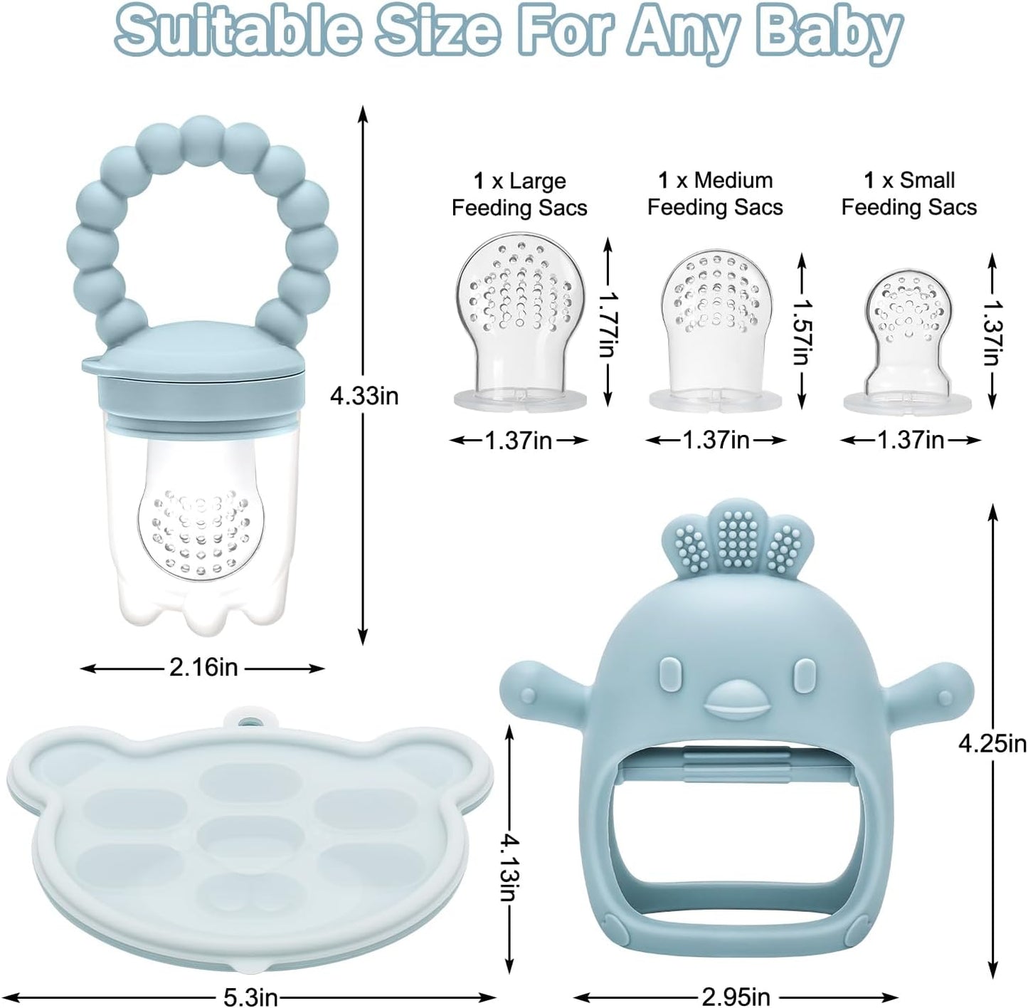 Baby Fruit Feeder Set