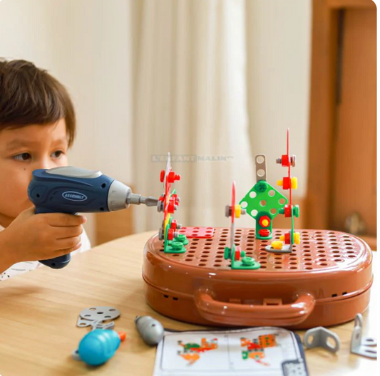 Kit for Kids with Electric Drill