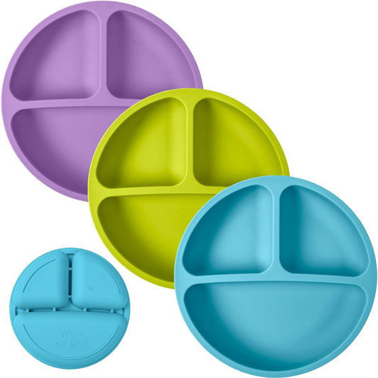 Silicone Divided Plates