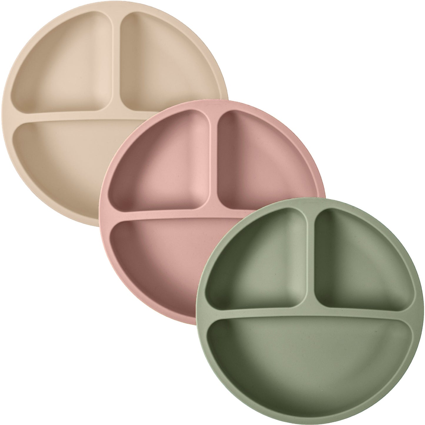 Silicone Divided Plates