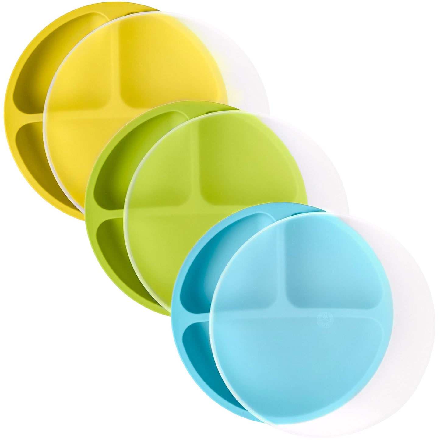 Silicone Divided Plates