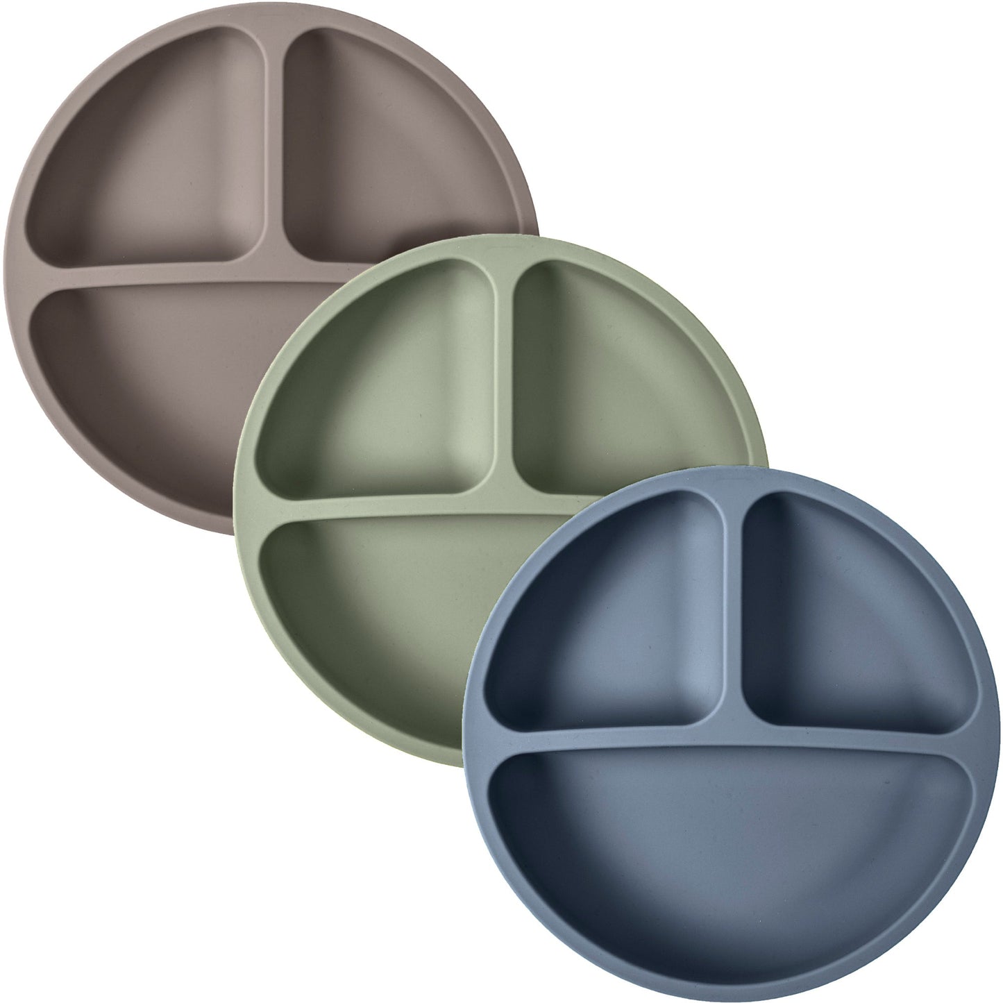 Silicone Divided Plates